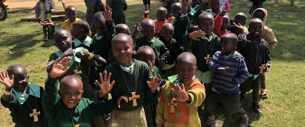 Mission team at Daylight School in Kenya